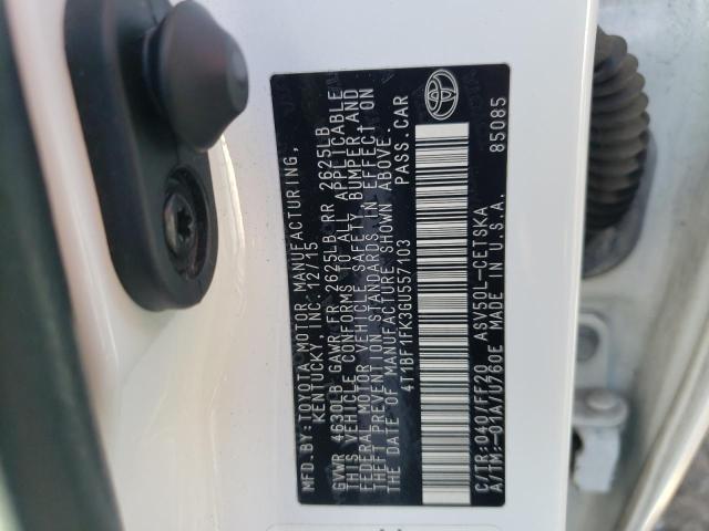 2016 TOYOTA CAMRY LE 4T1BF1FK3GU557103