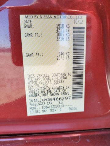 2013 NISSAN ALTIMA 2.5 - 1N4AL3APXDN466297