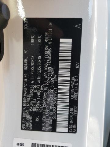 2021 TOYOTA SIENNA LIM 5TDZSKFC5MS014851