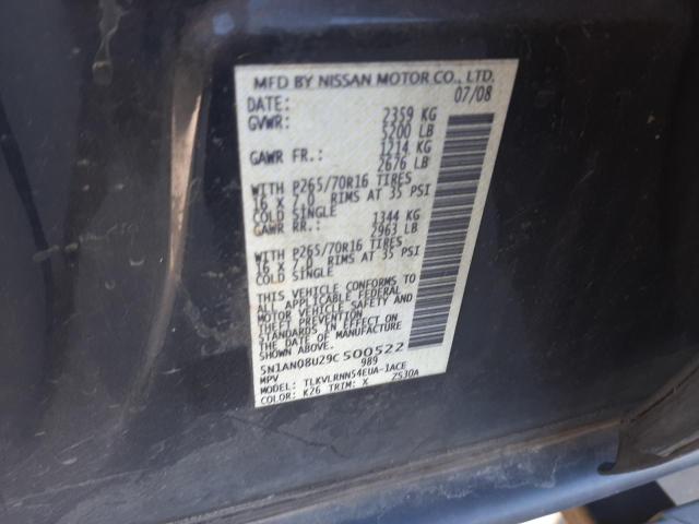 2021 NISSAN XTERRA OFF 5N1AN08U29C500522