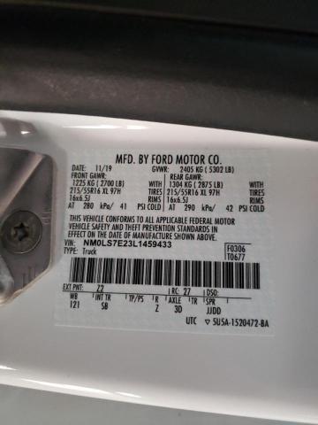 2020 FORD TRANSIT CO NM0LS7E23L1459433