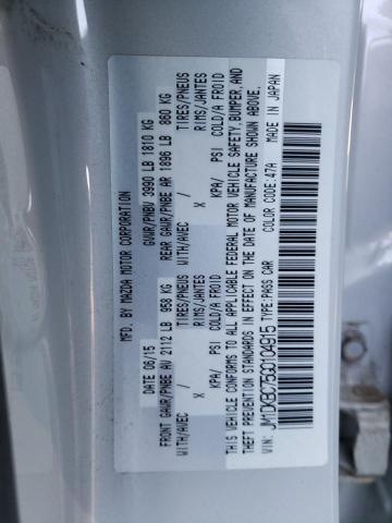 2016 MAZDA CX-3 TOURI JM1DKBC75G0104915