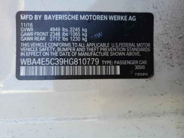 2017 BMW 440XI GRAN WBA4E5C39HG810779