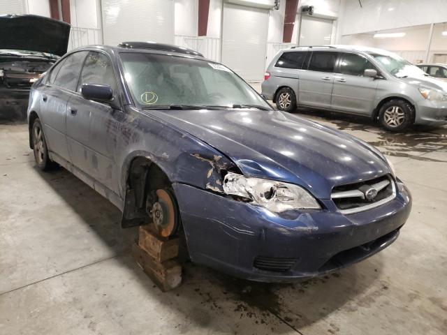 Salvage cars for sale from Copart Avon, MN: 2006 Subaru Legacy 2.5