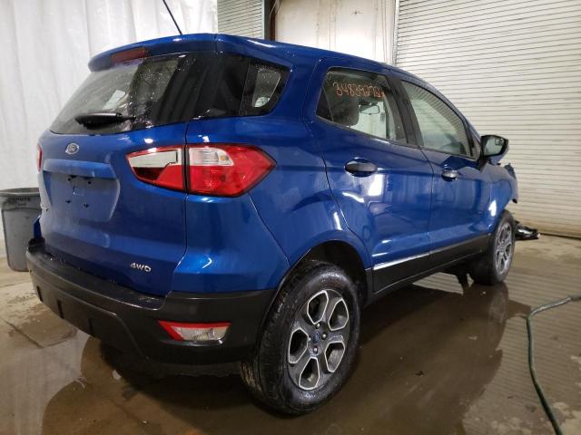 2019 FORD ECOSPORT S MAJ6S3FL0KC282610