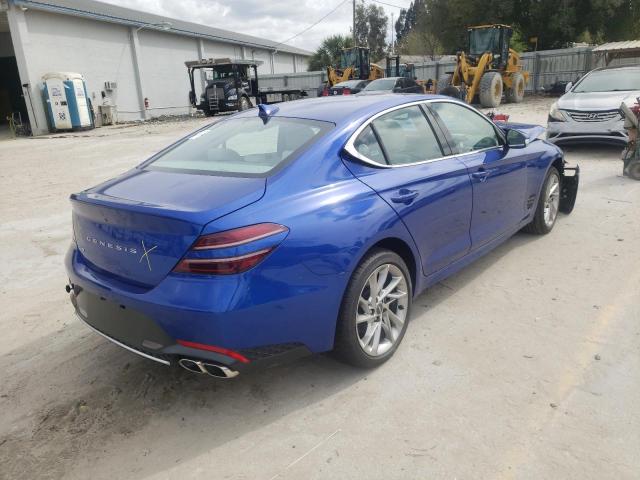 2022 GENESIS G70 BASE KMTG34TA5NU093634
