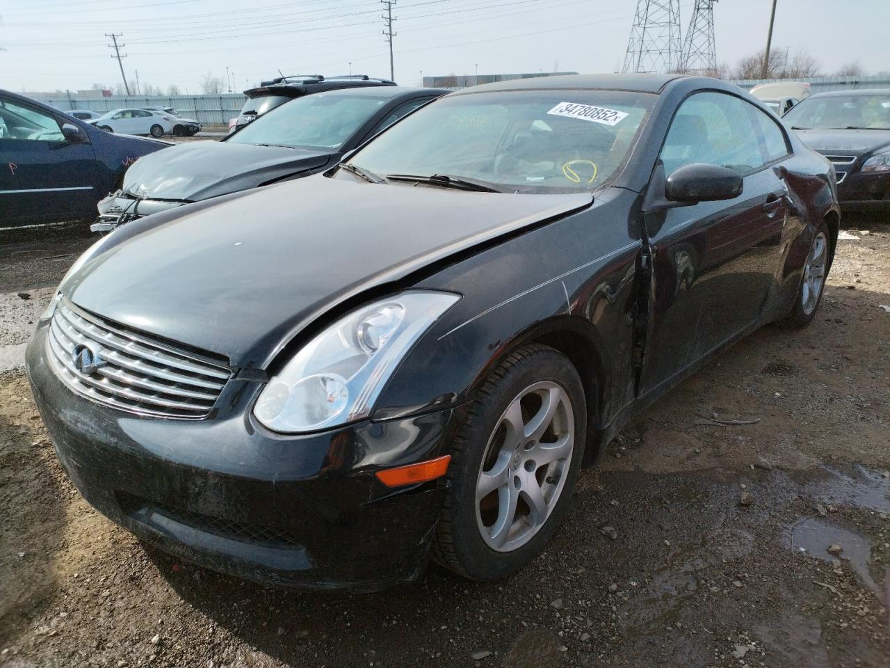 2006 Infiniti G35 black null gas JNKCV54E86M715724 photo #3
