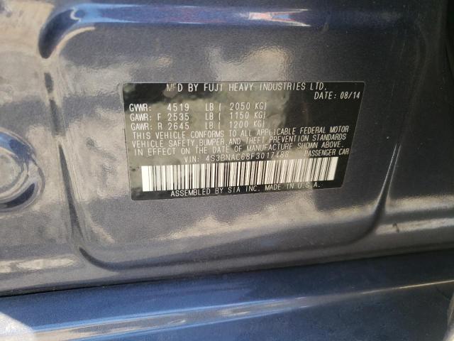 2015 SUBARU LEGACY 2.5 - 4S3BNAC68F3017488