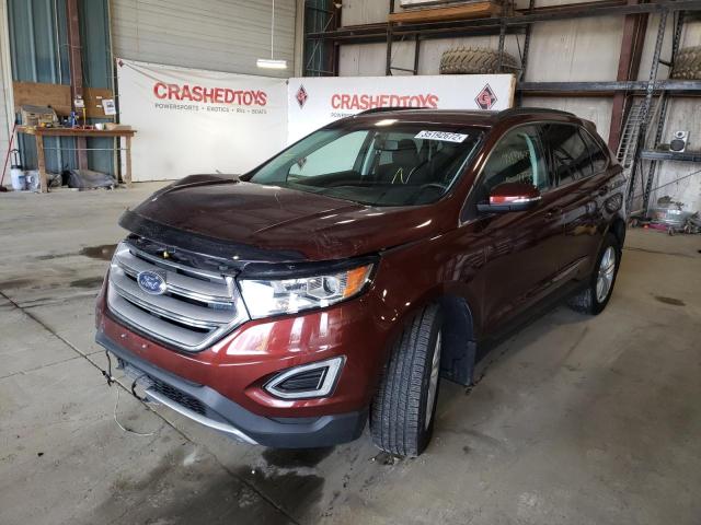2FMPK4J92GBB68918 Ford Edge Sel 2016. Фото: 1
