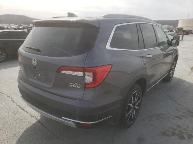 2021 HONDA PILOT ELIT 5FNYF6H07MB008516
