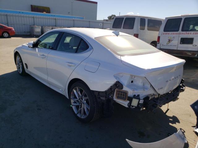 2022 GENESIS G70 BASE KMTG34TA8NU095040