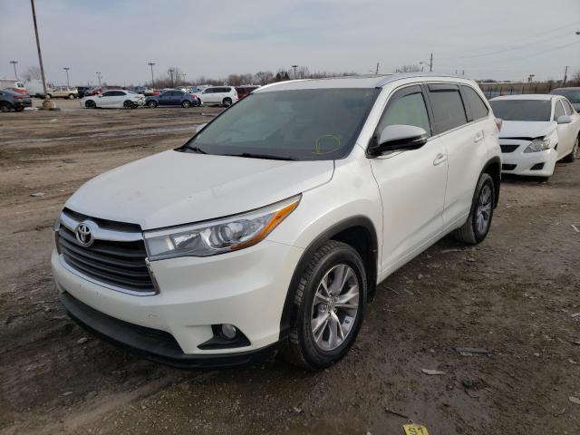 2015 TOYOTA HIGHLA XLE 5TDJKRFH7FS088826