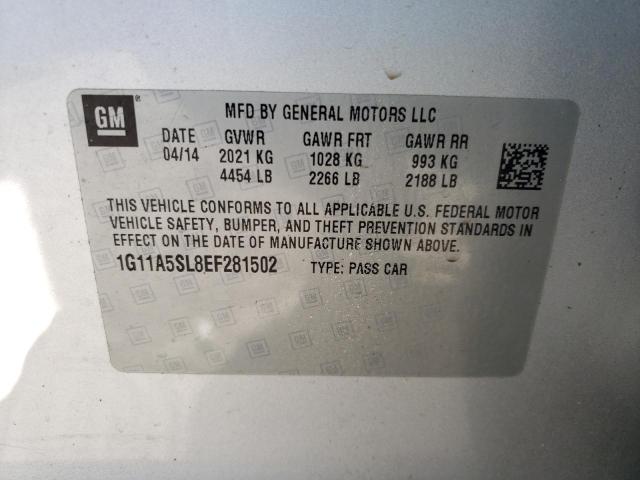 2014 CHEVROLET MALIBU LS - 1G11A5SL8EF281502