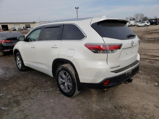 2015 TOYOTA HIGHLA XLE 5TDJKRFH7FS088826