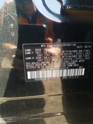 2019 SUBARU ASCENT LIM 4S4WMAPD9K3488018