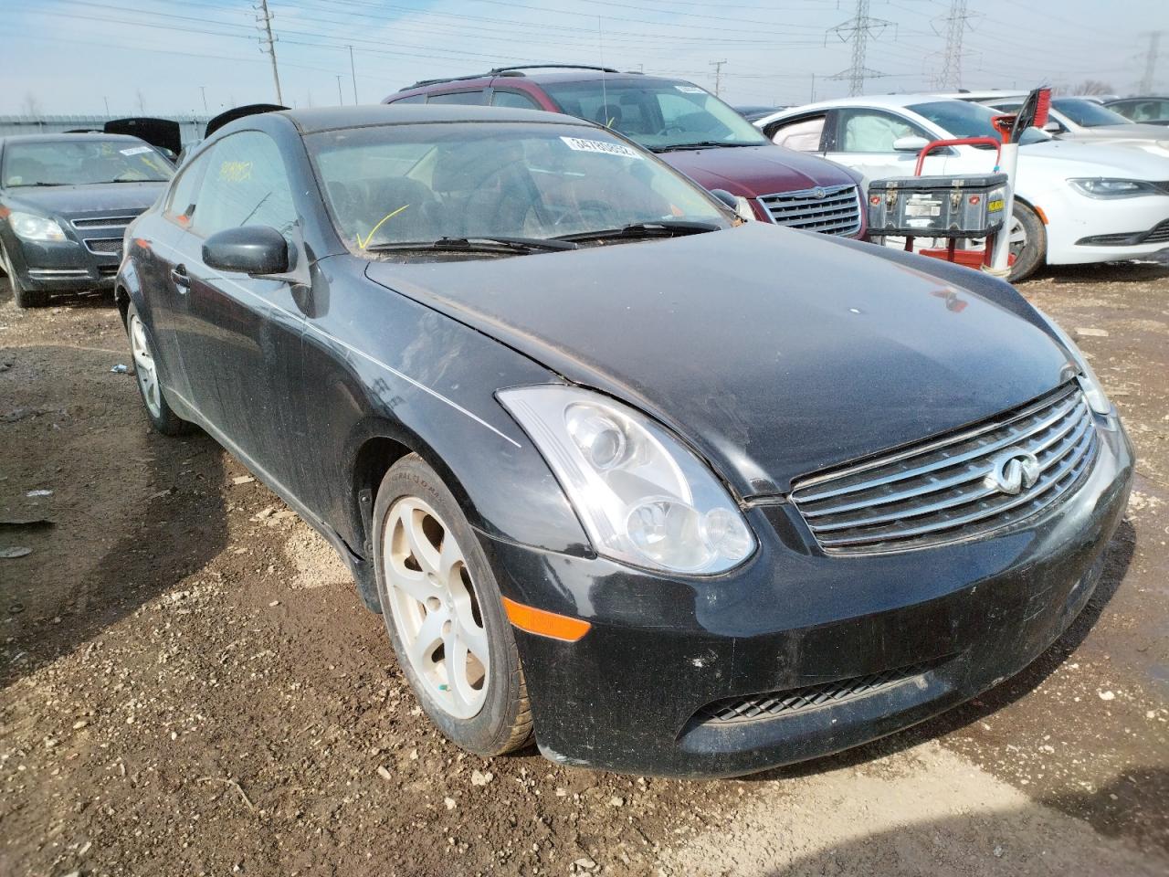 2006 Infiniti G35 black null gas JNKCV54E86M715724 photo #1