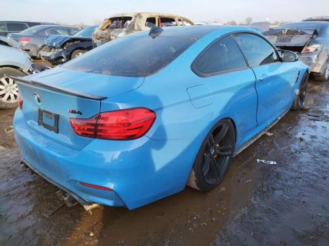  BMW M4 2017 Синий