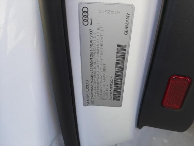 2021 AUDI S6 PRESTIG WAUFFAF29MN048027