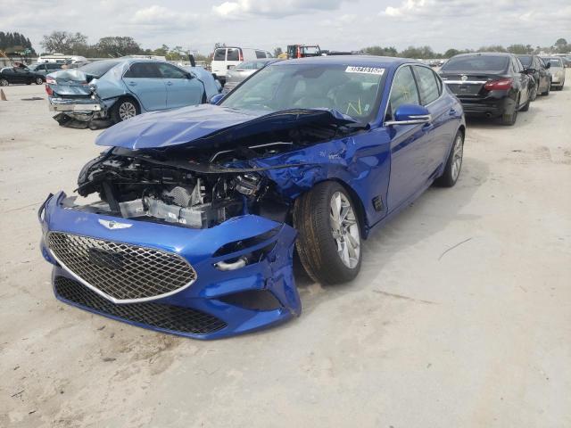 2022 GENESIS G70 BASE KMTG34TA5NU093634