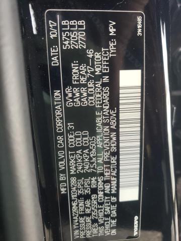 2018 VOLVO XC60 T6 R- YV4A22RM6J1034288