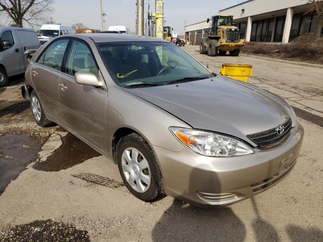 Salvage cars for sale from Copart Wheeling, IL: 2003 Toyota Camry LE