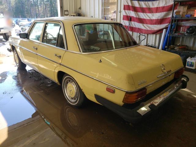 MERCEDES-BENZ C-CLASS 1974 YELLOW Photo 3