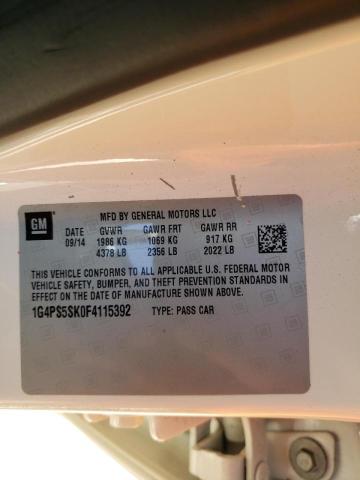 2015 BUICK VERANO - 1G4PS5SK0F4115392