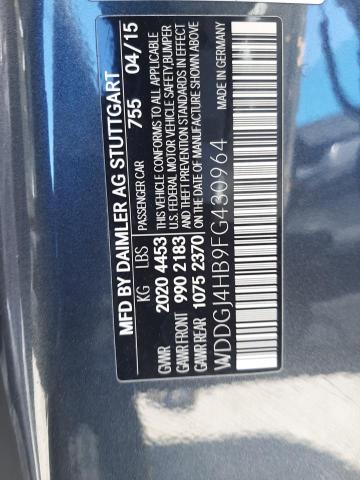 WDDGJ4HB9FG430964 Mercedes-Benz C 250 2015. Фото: 9