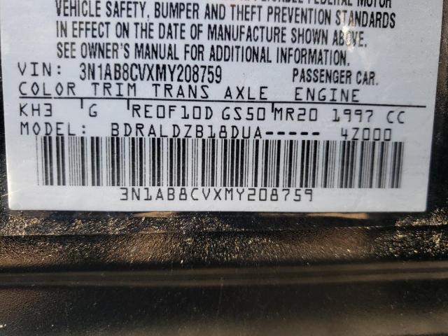 2021 NISSAN SENTRA SV 3N1AB8CVXMY208759