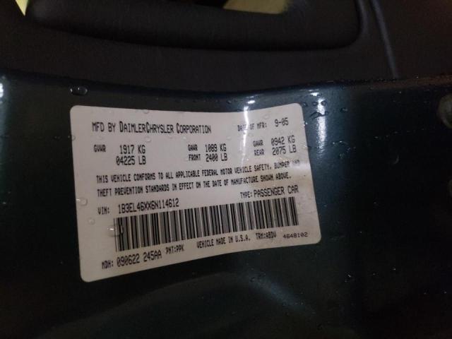 2016 DODGE STRATUS SX 1B3EL46XX6N114612