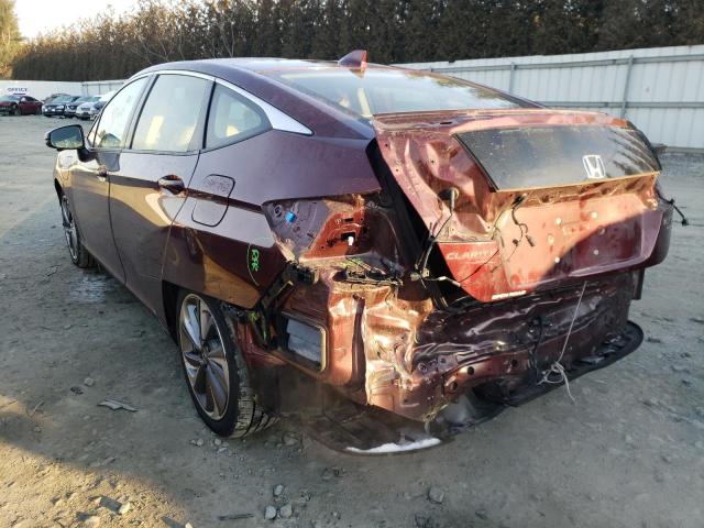 2018 HONDA CLARITY TO JHMZC5F37JC003988