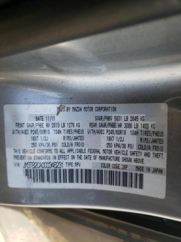 2012 MAZDA CX-9 - JM3TB2CA0C0346231