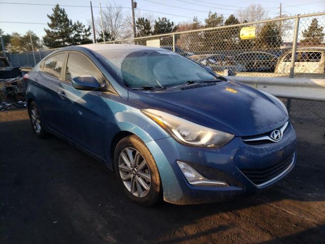 Salvage cars for sale from Copart Denver, CO: 2016 Hyundai Elantra SE