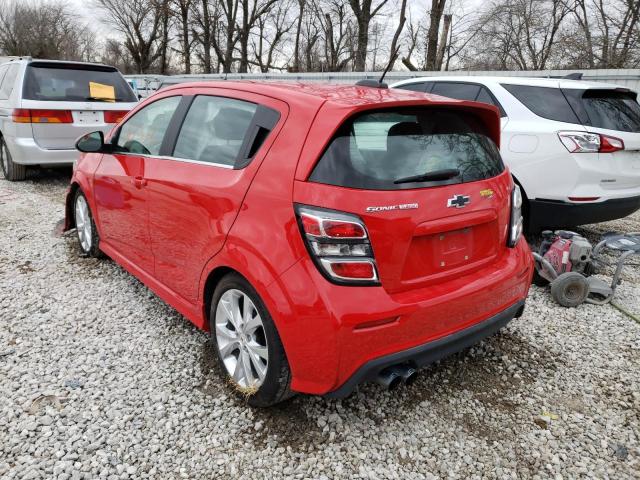 1G1JD6SB2J4127457 Chevrolet Sonic Lt 2018. Фото: 2
