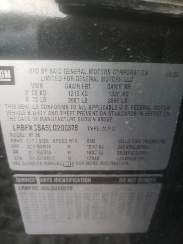 2020 BUICK ENVISION E LRBFXCSA5LD200378
