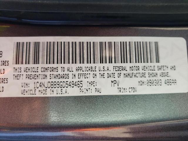 2016 JEEP COMPASS SP 1C4NJDBB9GD549465