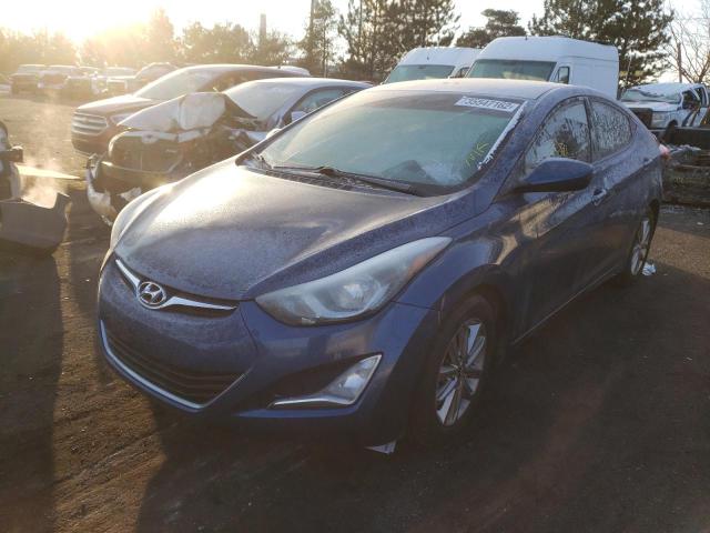 KMHDH4AE8GU511109 Hyundai Elantra Se 2016. Фото: 1