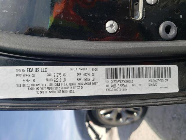 2016 DODGE CHALLENGER - 2C3CDZAG7GH300811