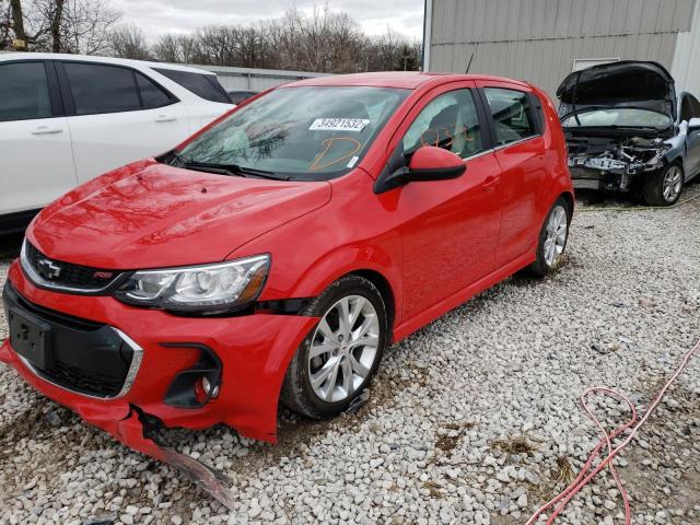 1G1JD6SB2J4127457 Chevrolet Sonic Lt 2018. Фото: 1