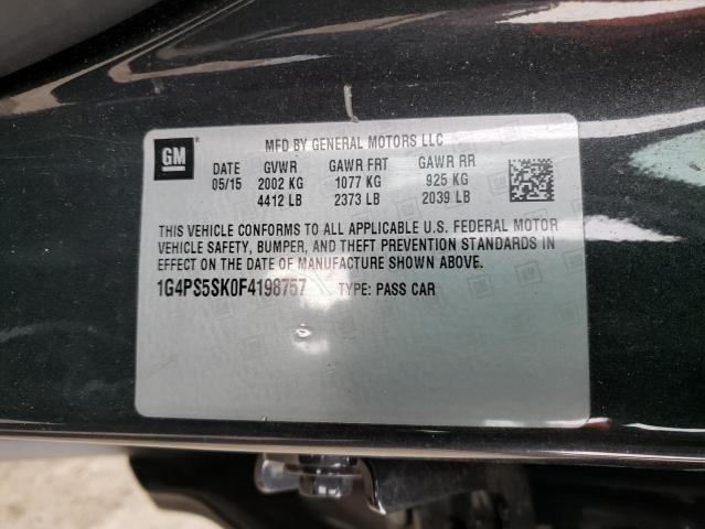 2015 BUICK VERANO - 1G4PS5SK0F4198757