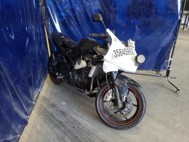 Salvage Motorcycles for parts for sale at auction: 2008 Kawasaki EX250 J