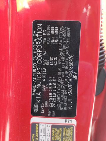 2016 KIA SOUL + KNDJP3A50G7856976
