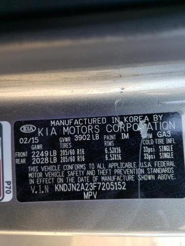 2015 KIA SOUL - KNDJN2A23F7205152