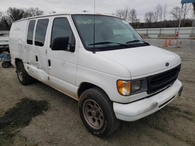 Salvage trucks for sale at Spartanburg, SC auction: 2001 Ford Econoline