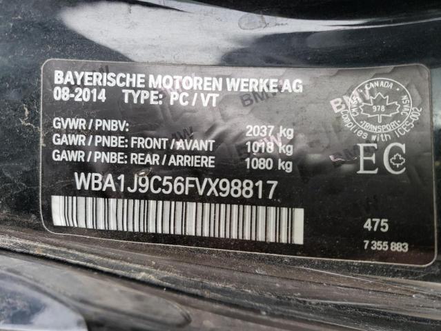2015 BMW M235XI WBA1J9C56FVX98817