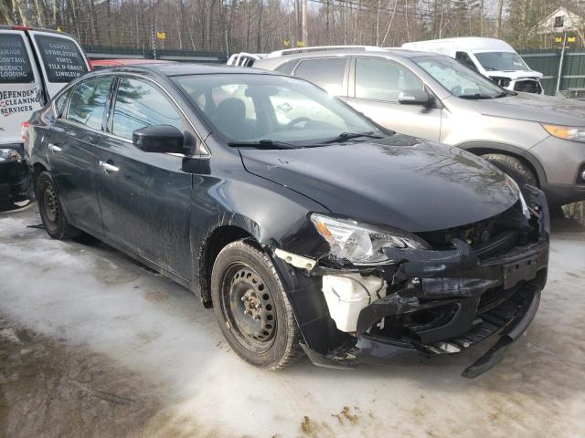 Salvage cars for sale from Copart Candia, NH: 2015 Nissan Sentra S