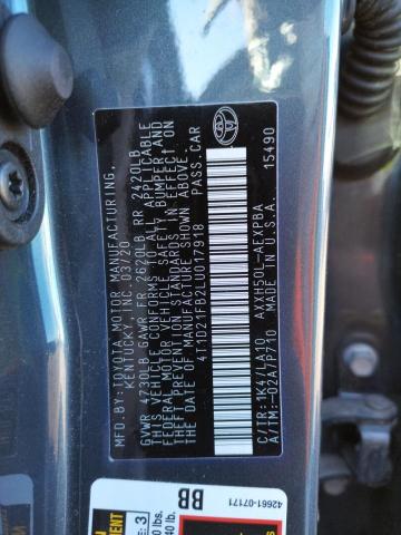 2020 TOYOTA AVALON LIM 4T1D21FB2LU017918