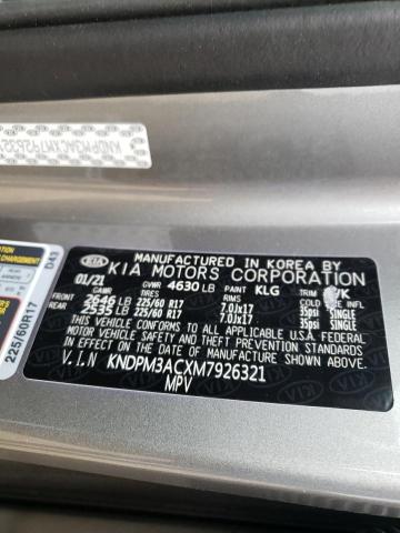 KNDPM3ACXM7926321 Kia Sportage L 2021. Фото: 9