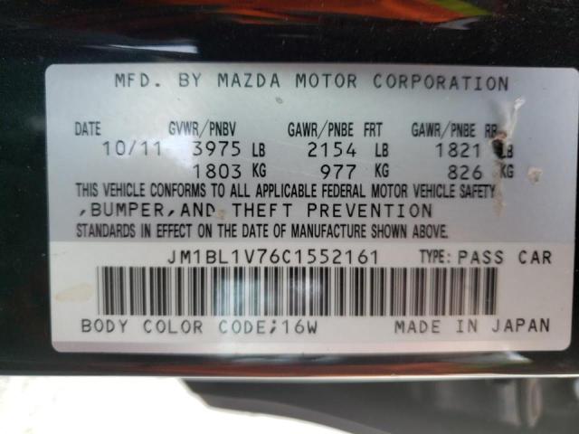 2012 MAZDA 3 I - JM1BL1V76C1552161