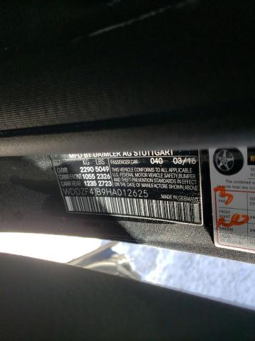 2017 MERCEDES-BENZ E 300 WDDZF4JB9HA012625